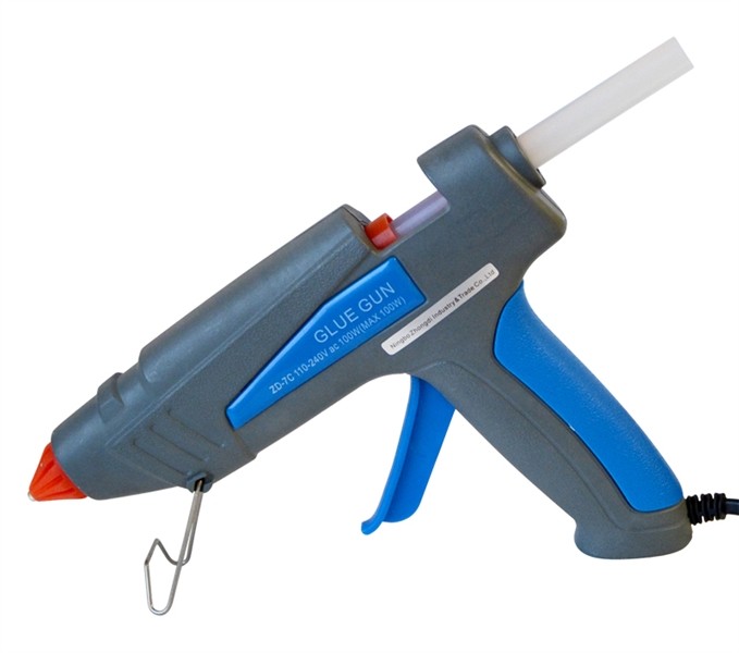 Pistol de lipire cu adeziv fierbinte topit bara plastic silicon ZD-7C